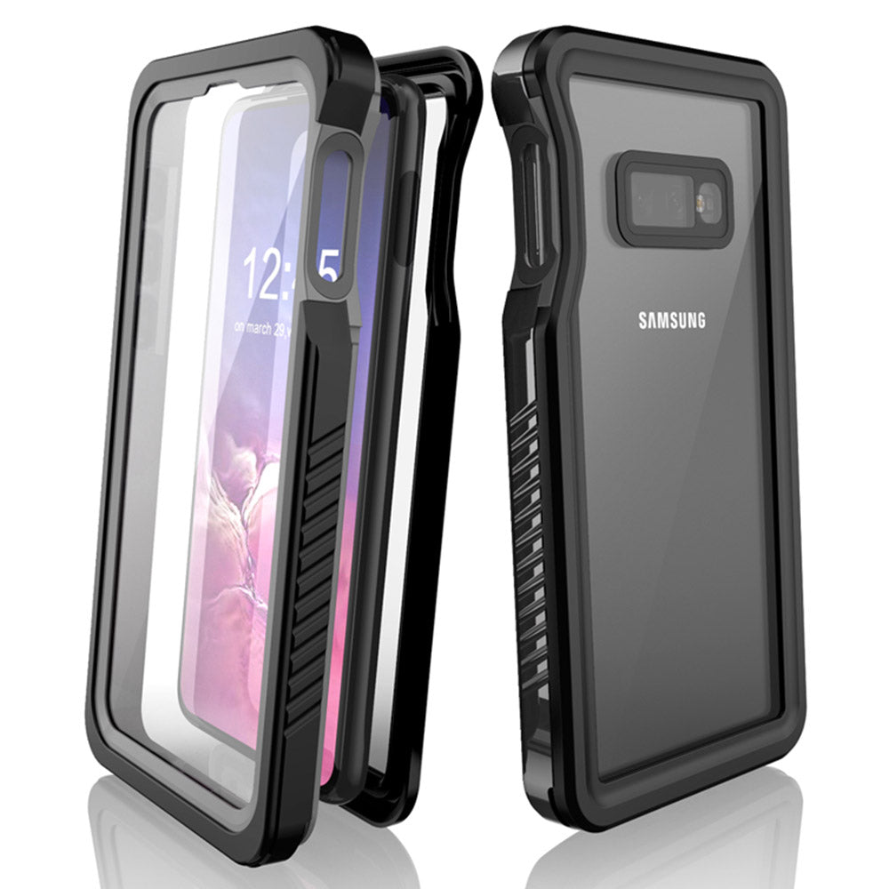 FS Series For Samsung Galaxy S10e IP68 Waterproof Snorkeling Clear Case Anti-Fall Full Protection Phone Cover FS Series For Samsung Galaxy S10e IP68 Waterproof Snorkeling Clear Case Anti-Fall Full Protection Phone Cover